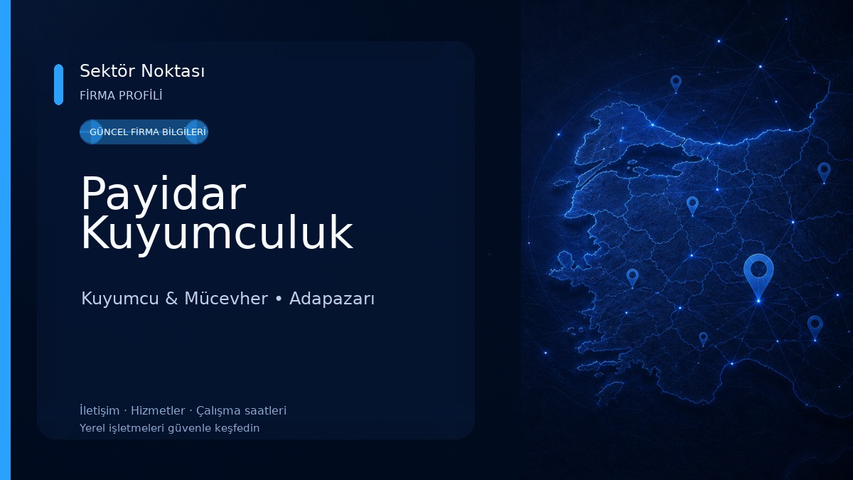 Payidar Kuyumculuk Kuyumcu & Mücevher