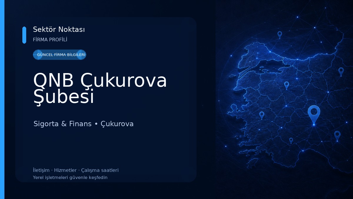 QNB Çukurova Şubesi Sigorta & Finans