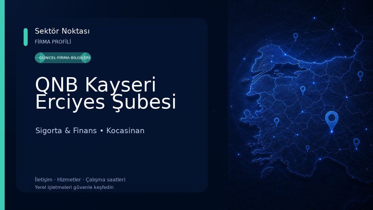 QNB Kayseri Erciyes Şubesi Sigorta & Finans