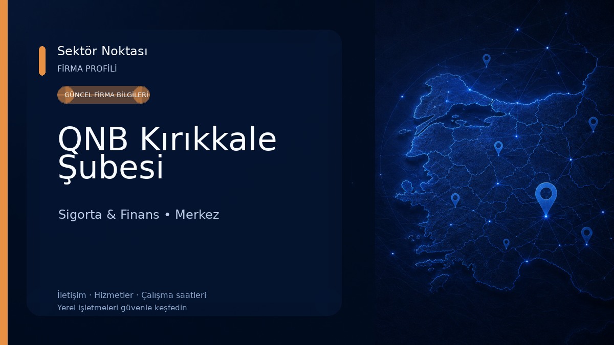 QNB Kırıkkale Şubesi