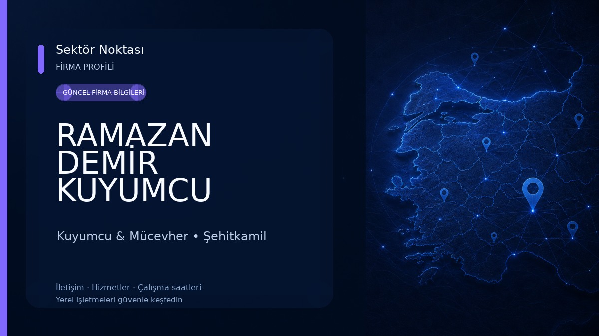 RAMAZAN DEMİR KUYUMCU