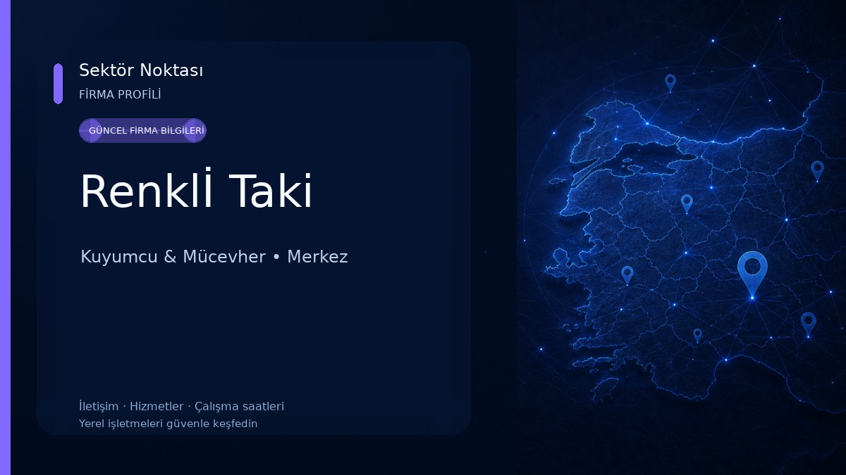 Renklİ Taki Kuyumcu & Mücevher