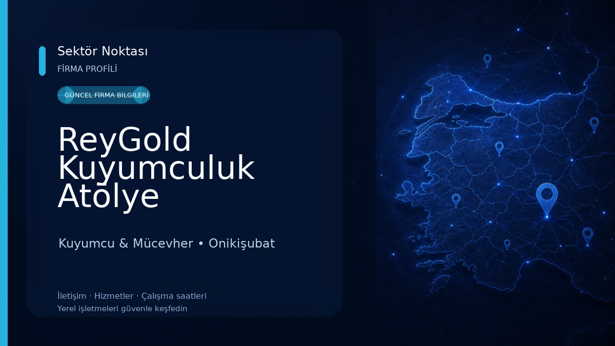 ReyGold Kuyumculuk Atölye Kuyumcu & Mücevher