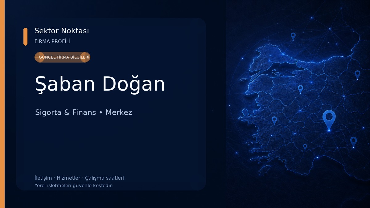 Şaban Doğan Sigorta & Finans