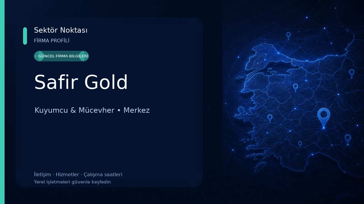 Safir Gold Kuyumcu & Mücevher
