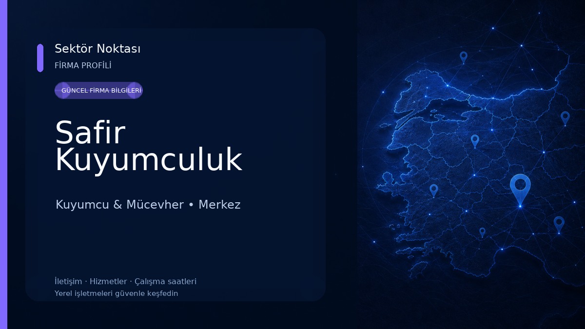 Safir Kuyumculuk Kuyumcu & Mücevher