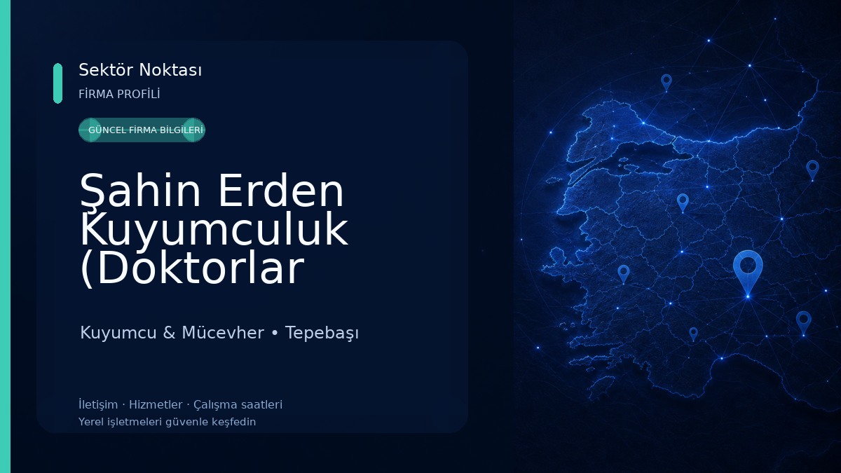 Şahin Erden Kuyumculuk (Doktorlar Caddesi)
