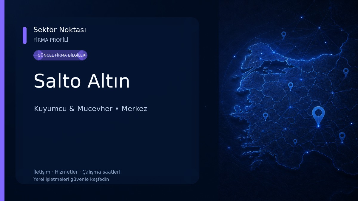 Salto Altın Kuyumcu & Mücevher