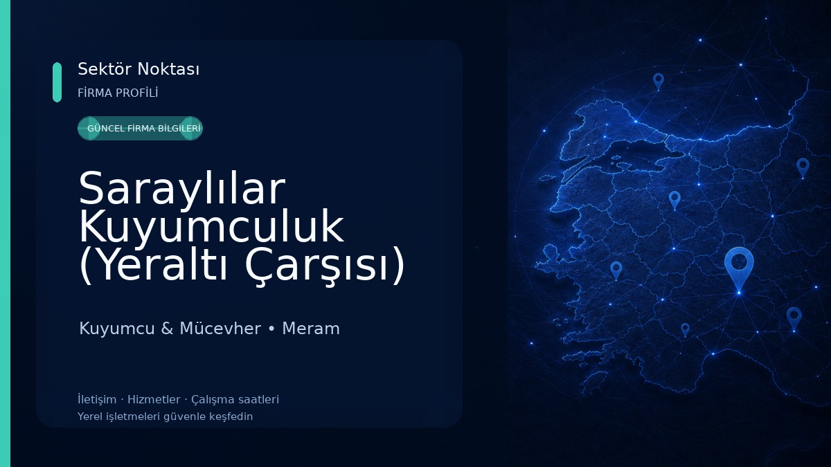 Saraylılar Kuyumculuk (Yeraltı Çarşısı)