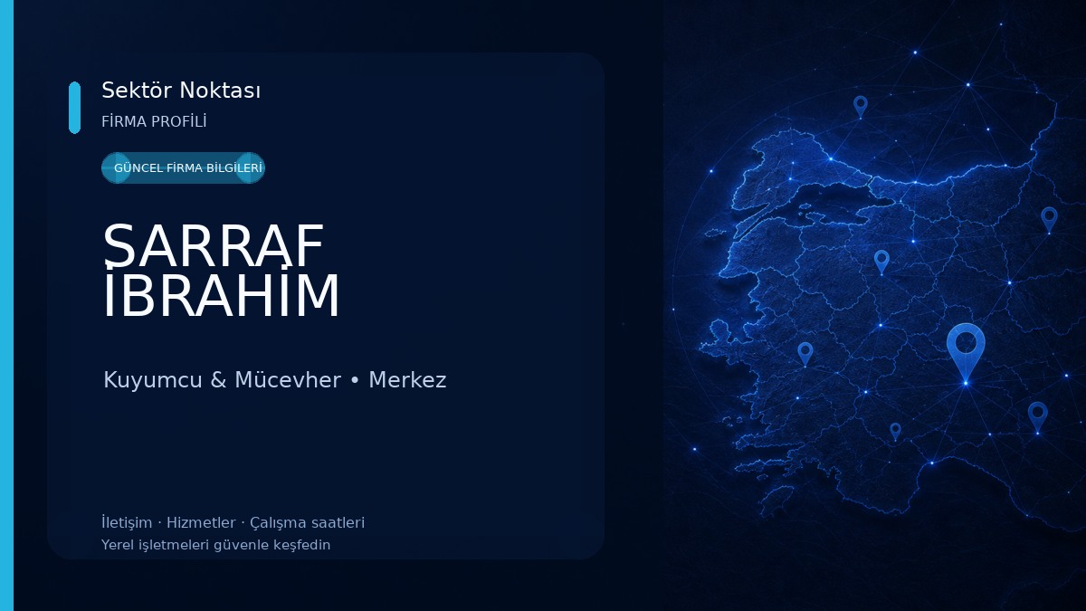 SARRAF İBRAHİM 