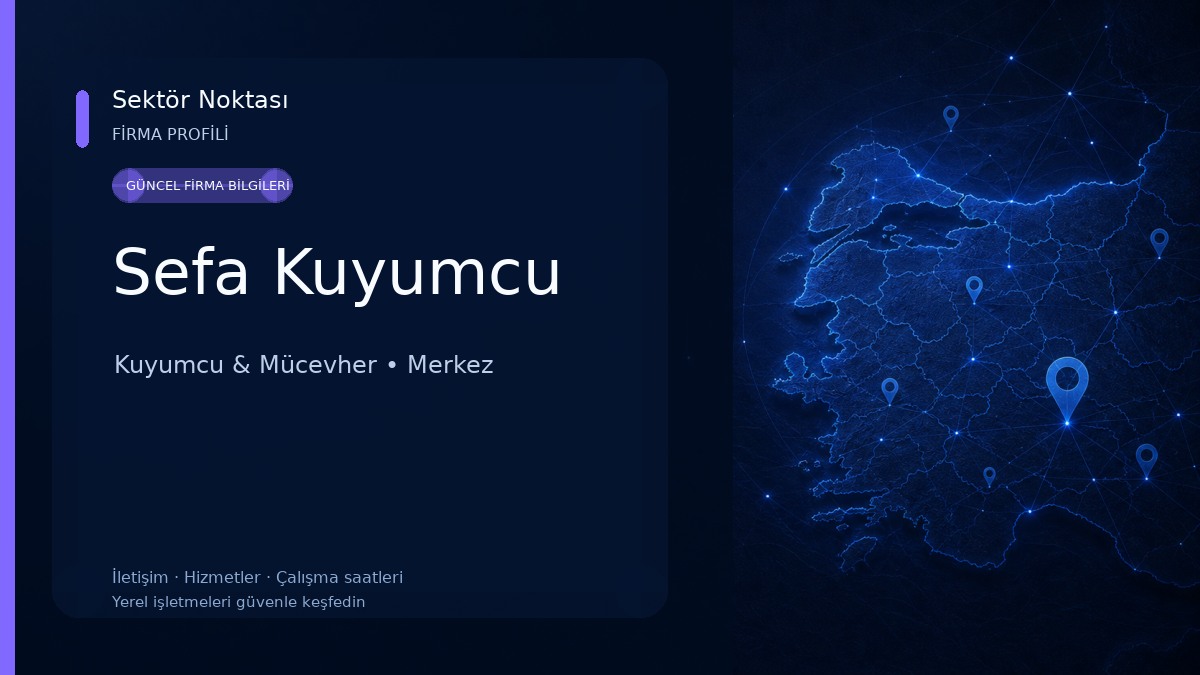 Sefa Kuyumcu Kuyumcu & Mücevher