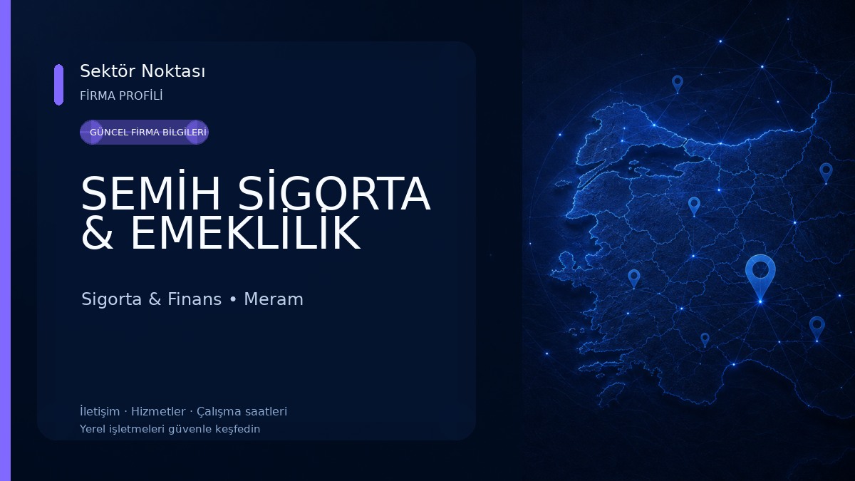 SEMİH SİGORTA & EMEKLİLİK Sigorta & Finans
