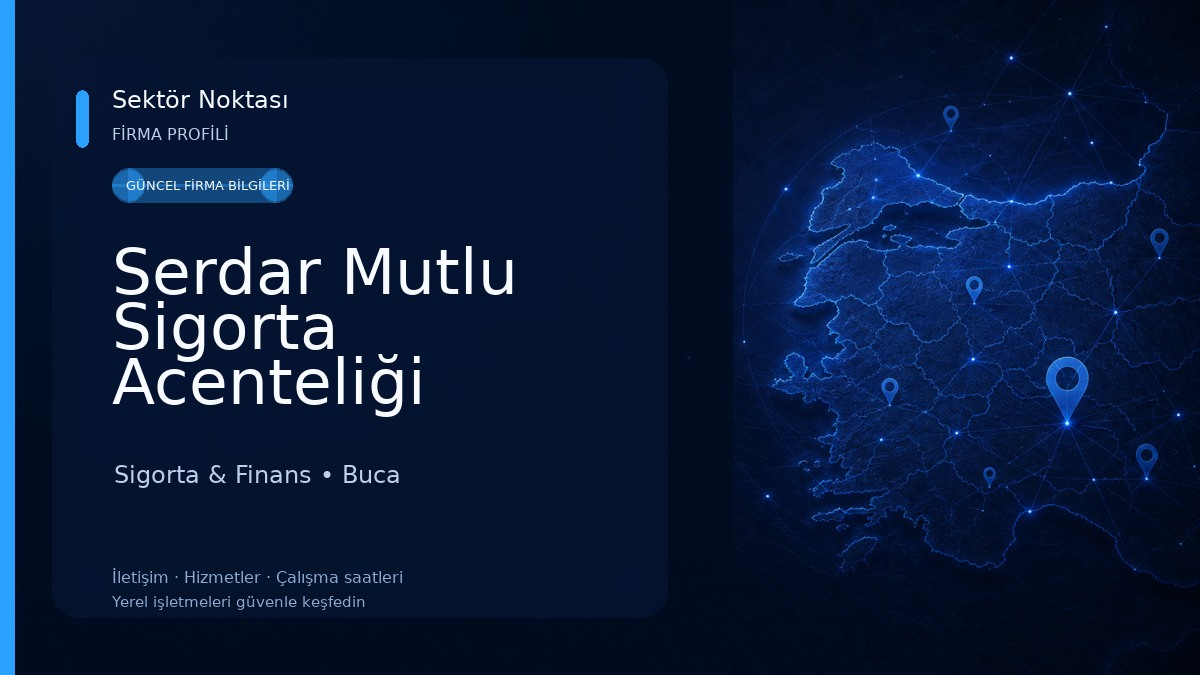 Serdar Mutlu Sigorta Acenteliği Sigorta & Finans
