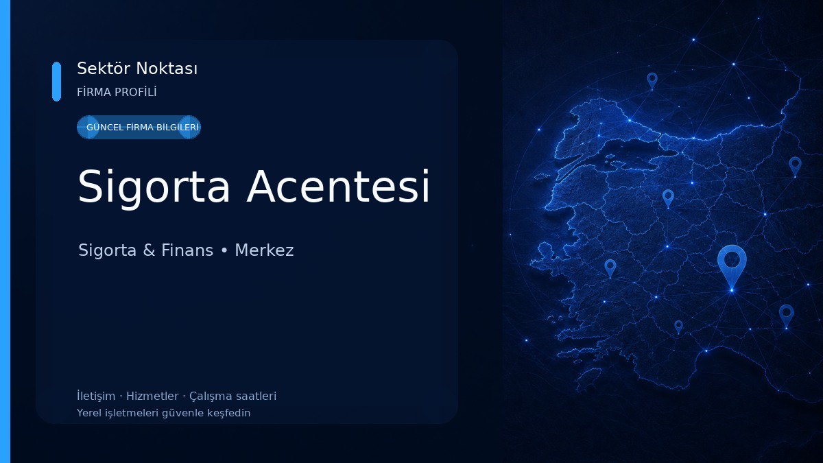 Sigorta Acentesi