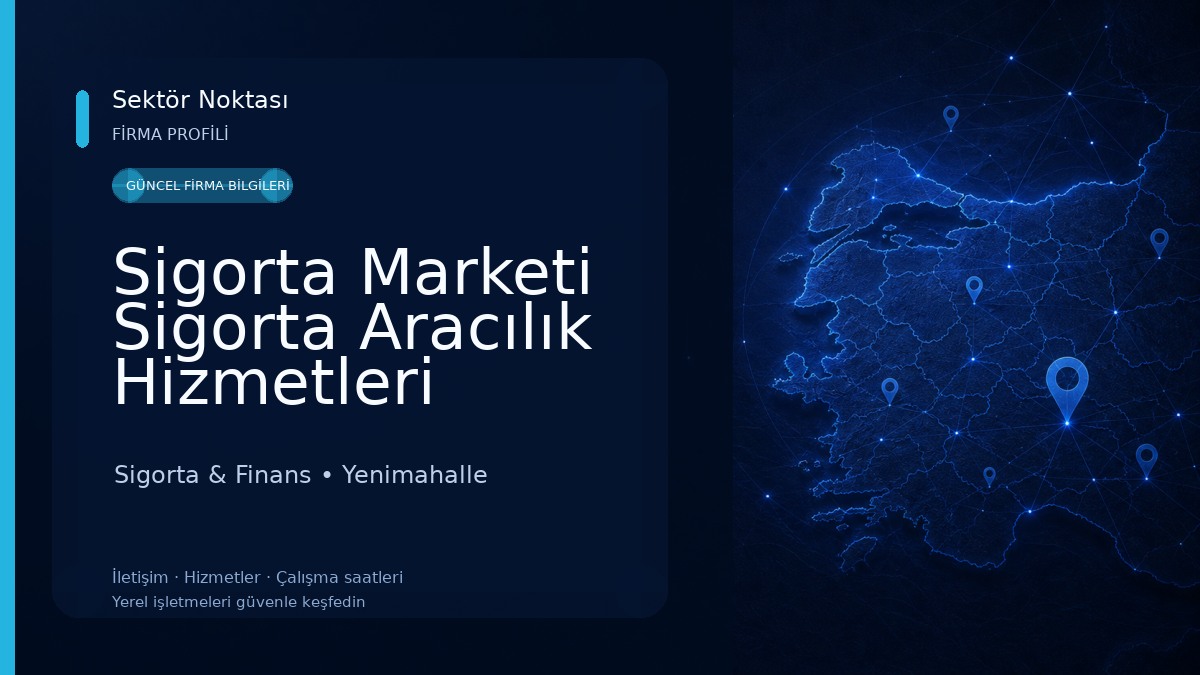Sigorta Marketi Sigorta Aracılık Hizmetleri Sigorta & Finans