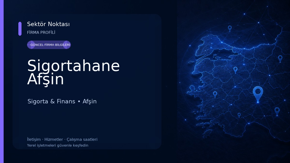 Sigortahane Afşin