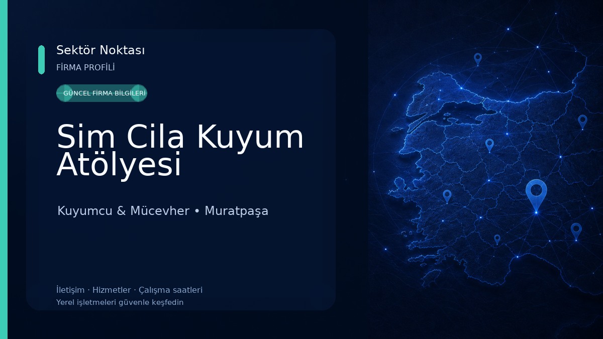 Sim Cila Kuyum Atölyesi Kuyumcu & Mücevher