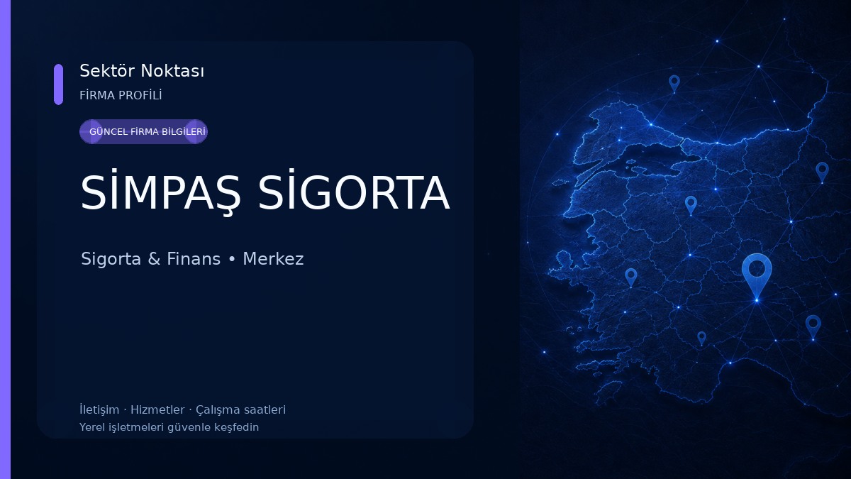 SİMPAŞ SİGORTA Sigorta & Finans