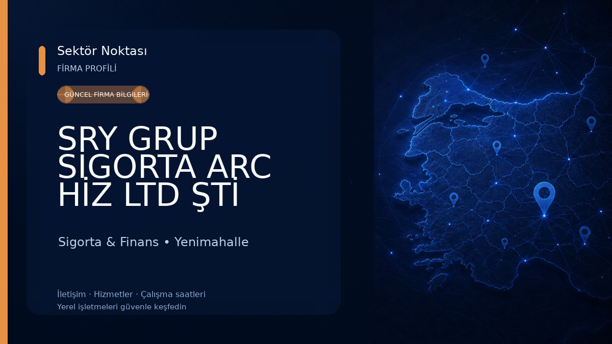 SRY GRUP SİGORTA ARC HİZ LTD ŞTİ Sigorta & Finans