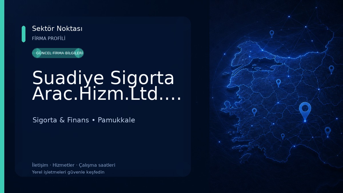 Suadiye Sigorta Arac.Hizm.Ltd.Şti. Sigorta & Finans
