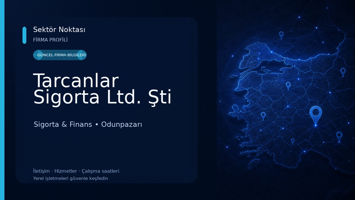 Tarcanlar Sigorta Ltd. Şti Sigorta & Finans