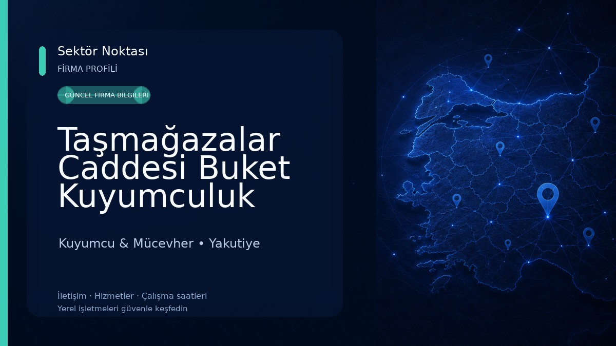 Taşmağazalar Caddesi Buket Kuyumculuk Kuyumcu & Mücevher