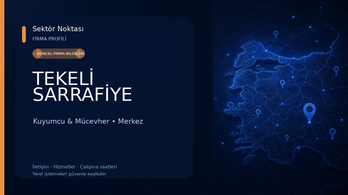 TEKELİ SARRAFİYE