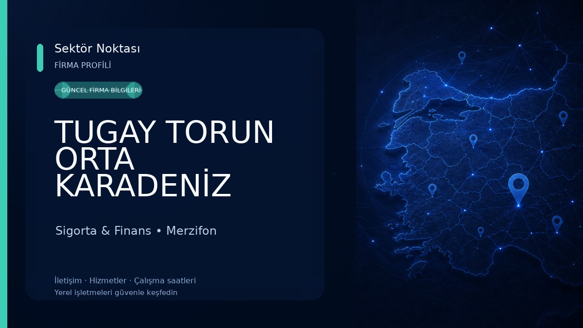 TUGAY TORUN ORTA KARADENİZ SİGORTA ACEN. Sigorta & Finans