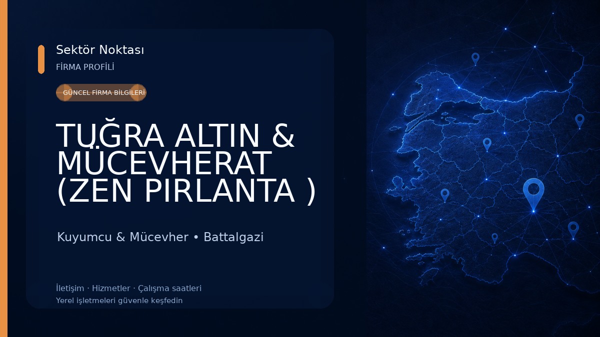 TUĞRA ALTIN & MÜCEVHERAT (ZEN PIRLANTA ) Kuyumcu & Mücevher
