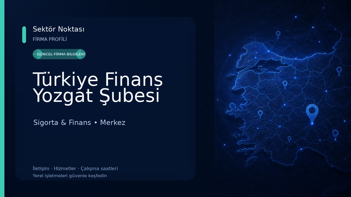 Türkiye Finans Yozgat Şubesi 