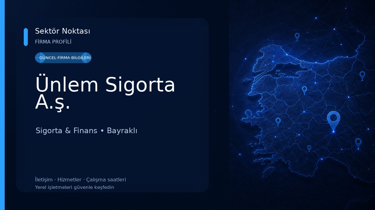 Ünlem Sigorta A.ş. Sigorta & Finans