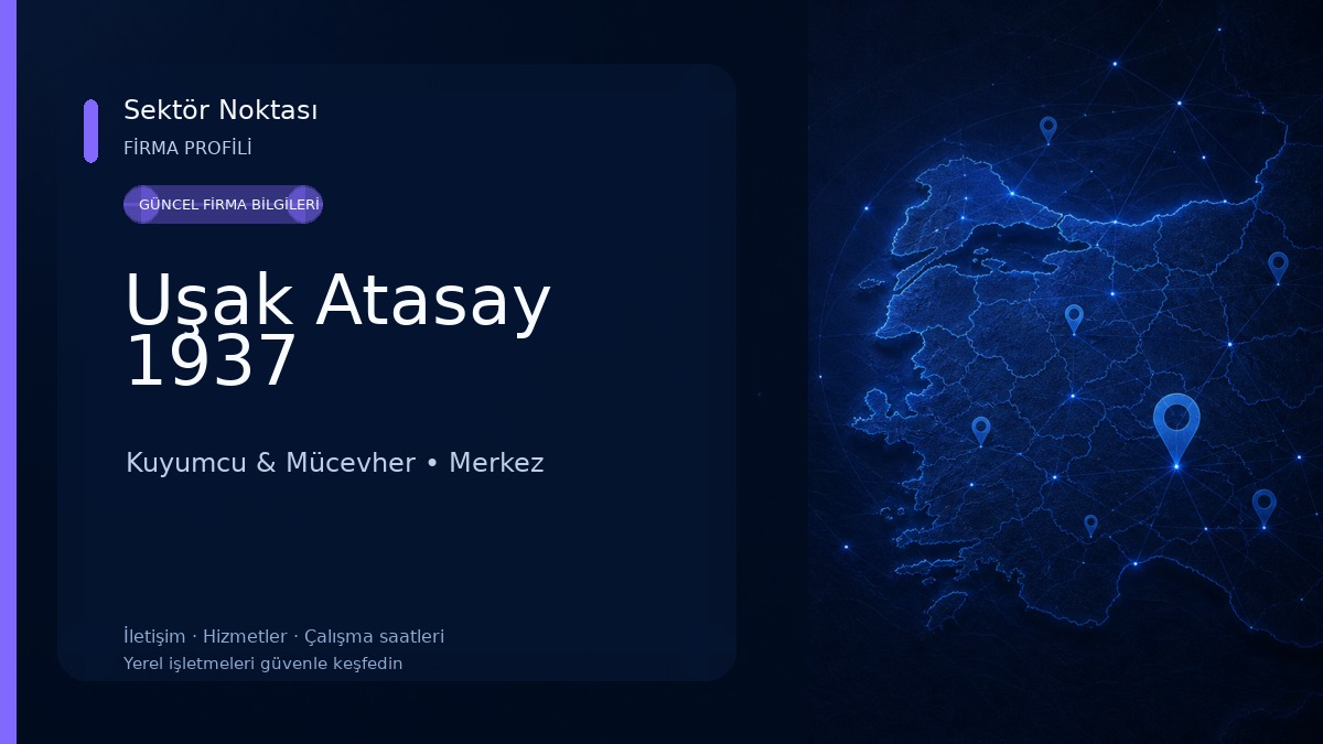 Uşak Atasay 1937 
