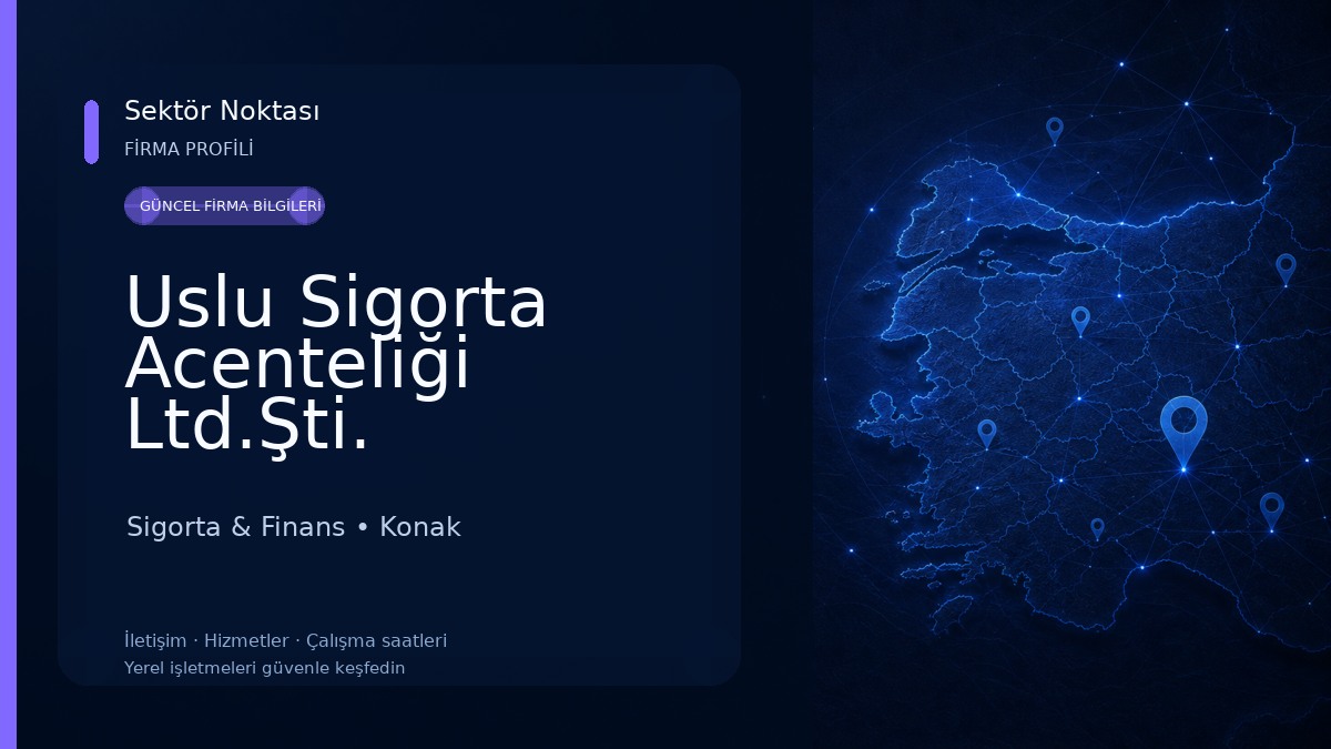 Uslu Sigorta Acenteliği Ltd.Şti. Sigorta & Finans