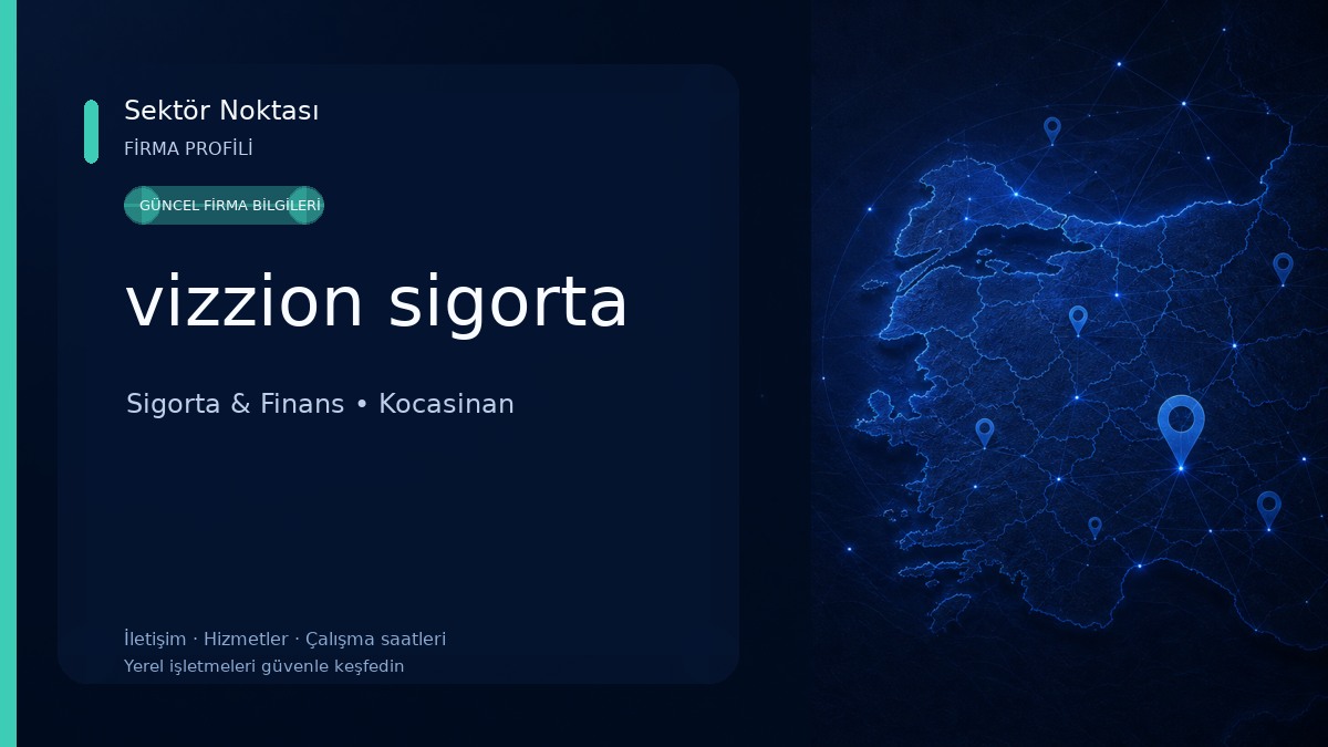 vizzion sigorta Sigorta & Finans