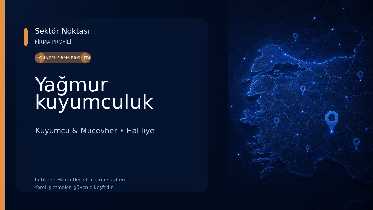 Yağmur kuyumculuk 