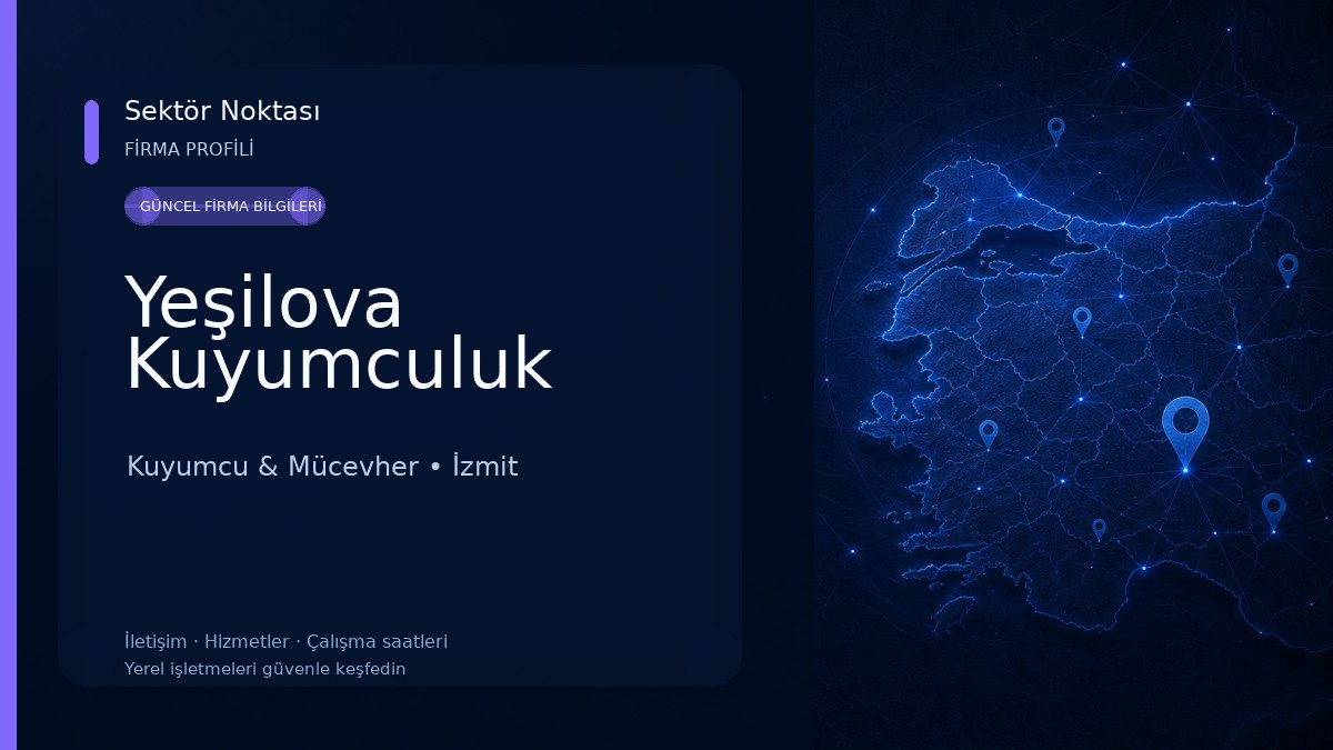 Yeşilova Kuyumculuk Kuyumcu & Mücevher