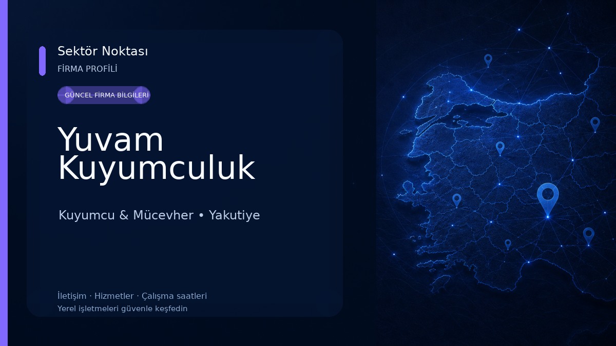 Yuvam Kuyumculuk Kuyumcu & Mücevher