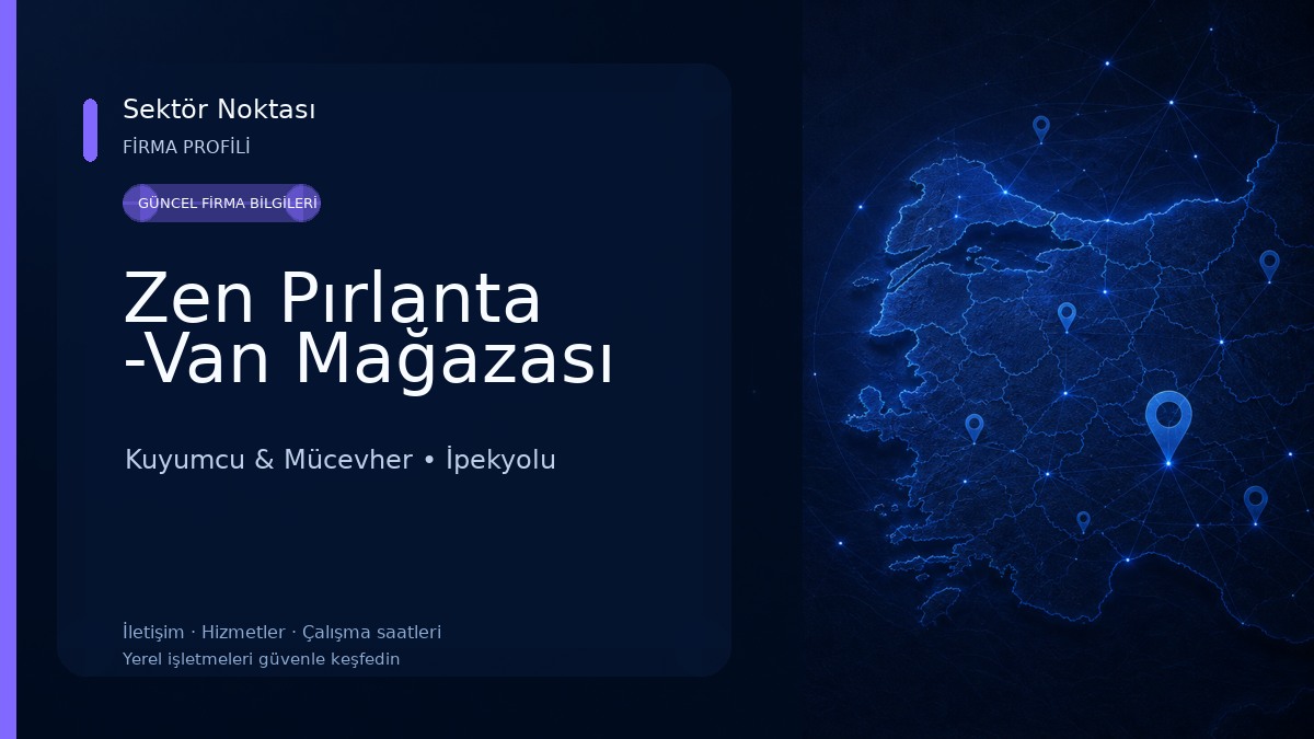 Zen Pırlanta -Van Mağazası