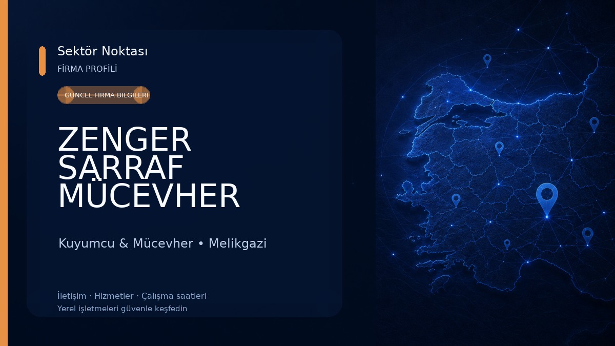 ZENGER SARRAF MÜCEVHER ALTIN Kuyumcu & Mücevher