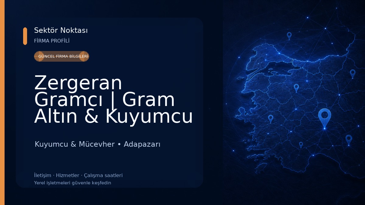 Zergeran Gramcı | Gram Altın & Kuyumcu Kuyumcu & Mücevher