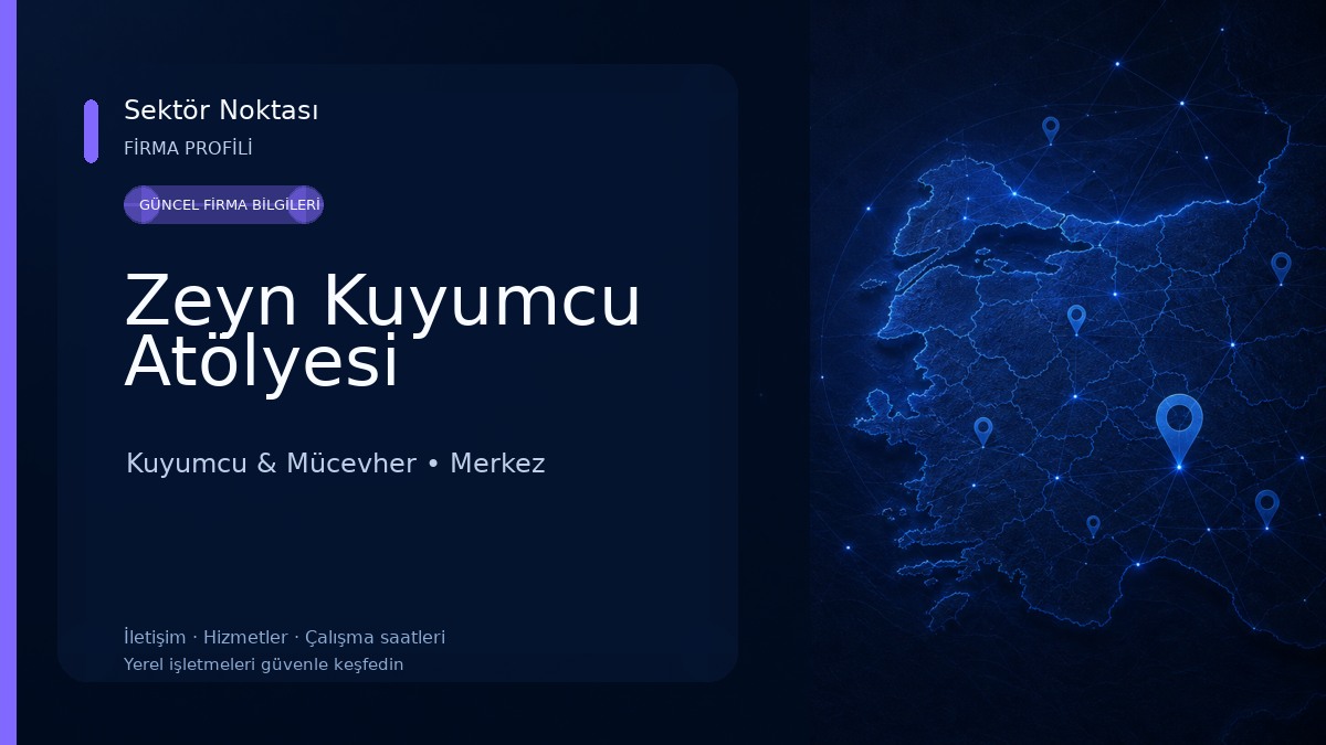 Zeyn Kuyumcu Atölyesi Kuyumcu & Mücevher