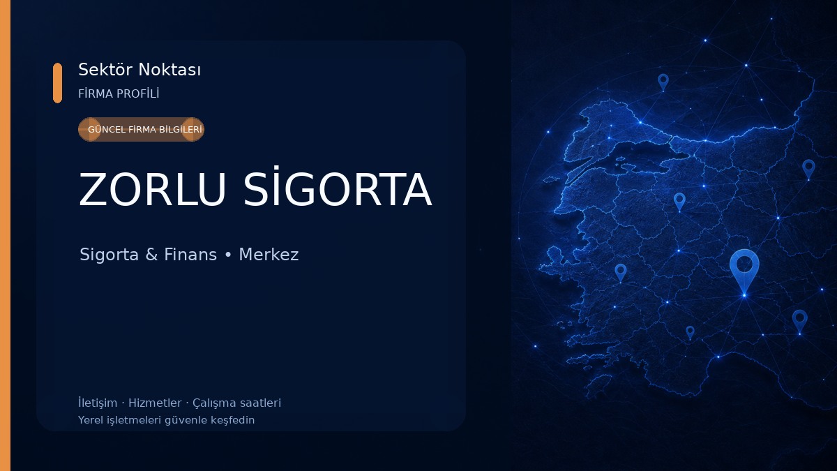 ZORLU SİGORTA Sigorta & Finans